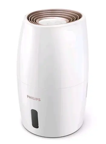 Philips Series 2000 HU2716-10 bílá / Zvlhčovač vzduchu s technologií NanoCloud / 2 l / Zvlhčování 200 ml-h / 1.5m
