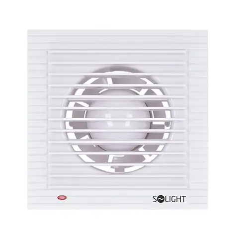 Solight AV02 axiální ventilátor s časovačem / 100mm / 13W / 80m3-h