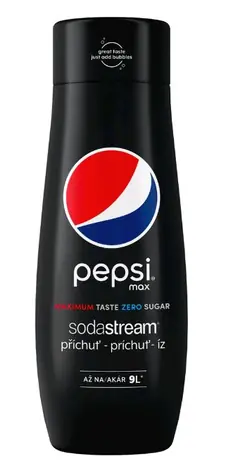 SodaStream Sirup Pepsi max 440 ml / až 9 litrů nápoje