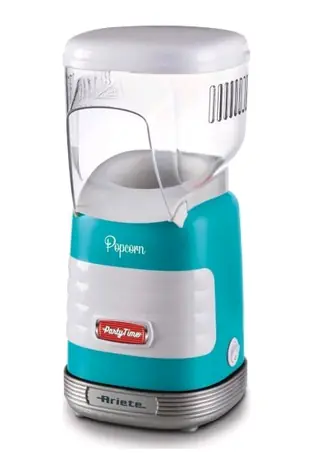 Ariete 2956-01 Party Time modrá / Popcornovač / 1100 W / 60 g za 2 min.