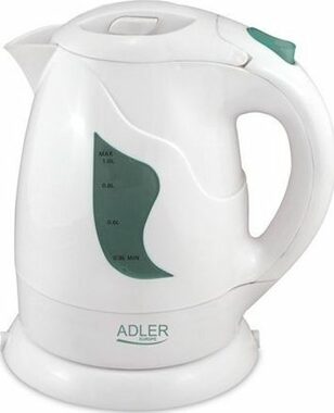 Adler AD 08 bílá / Rychlovarná konvice / 850 W / 1 L / doprodej