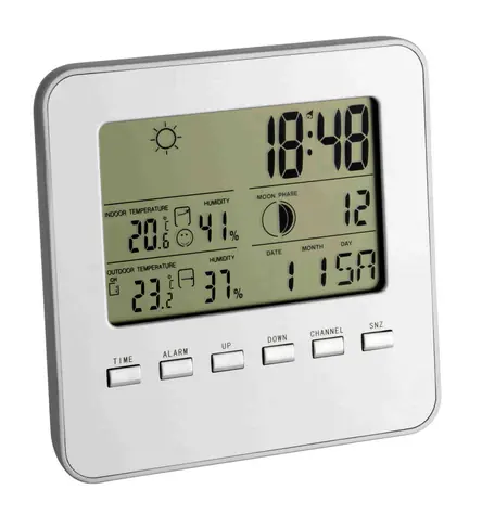 TFA 35.1098.54 - QUADRO Domácí meteostanice s předpovědí počasí 
