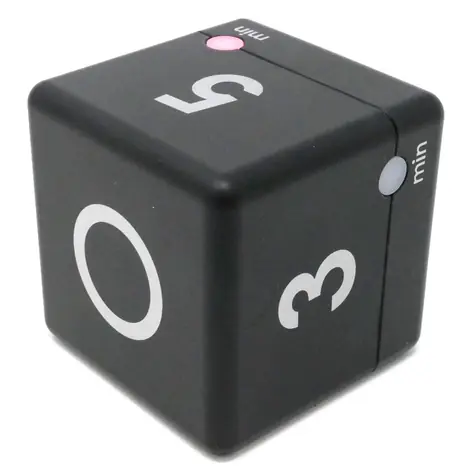 TFA 38.2040.01- CUBE Digitální časovač - černá