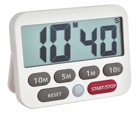 TFA 38.2038.02 Digitální časovač a stopky - bílá