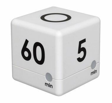 TFA 38.2032.02 - CUBE Digitální časovač - bílá