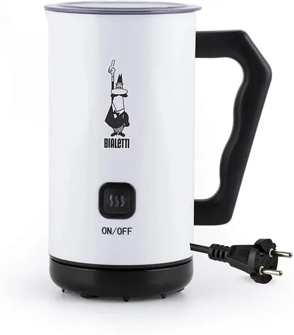 Bialetti MKF02 elektrický napěňovač mléka bílá / pěnič mléka / 300 ml