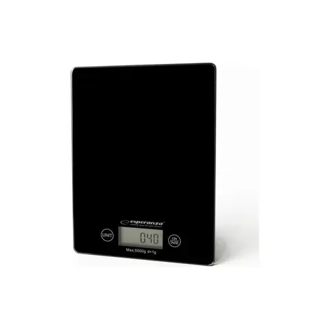 Esperanza EKS002K Lemon kuchyňská váha černá / max hmotnost 5 kg / indikátor vybití baterie