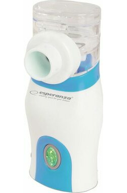 Esperanza ECN005 Mist inhalátor bílo-modrá / membránový / až 4 hodiny