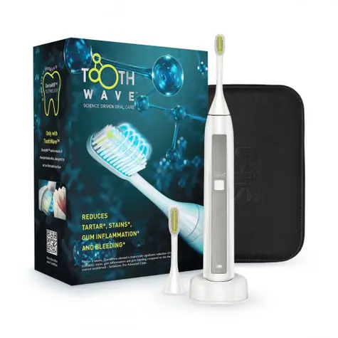 Silk´n ToothWave / sonický vibrační zubní kartáček / 48.000 kmitů / 3 rychlosti / časovač / IPX7 