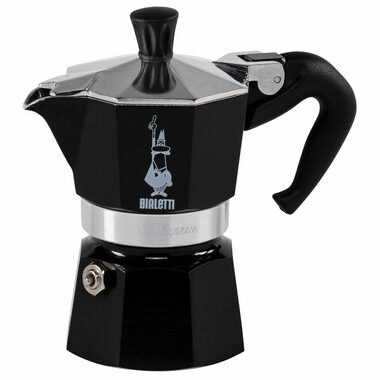 Bialetti MOKA Express moka konvička na 1 šálek 50 ml černá