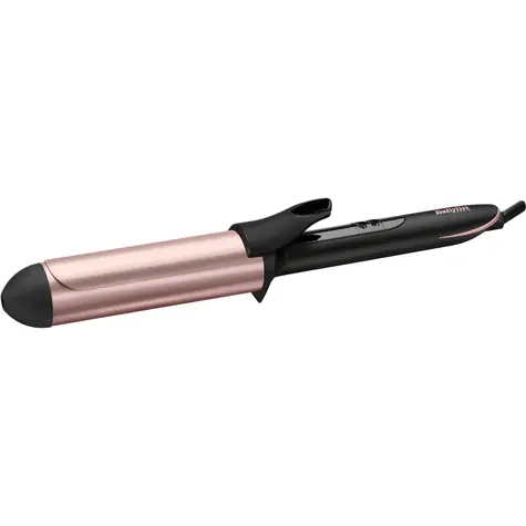 BaByliss C453E černo-růžová / Kulma na vlasy / 38 mm / 160-210 °C / 6 teplot / automatické vypínání