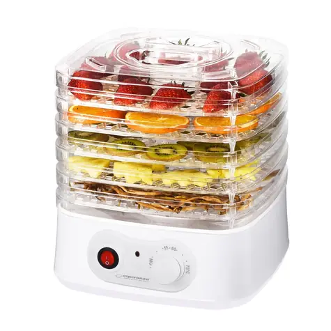 Esperanza EKD004 sušička ovoce bílá / 250 W / 4 plata