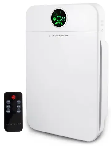 Esperanza EHP002 Zephyr čistička vzduchu / hlučnost max 50 dB / 35 - 50 m2 / 3 volitelné režimy