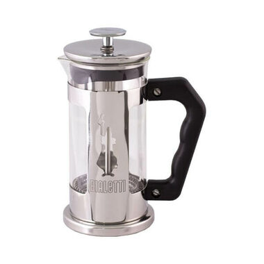 Bialetti French Press Preziosa 350 ml stříbrná