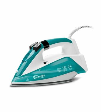 Polti Vaporella Quick & Slide QS210 bílo-zelená / Napařovací žehlička / 2400W / 350 ml / pára 40g-min / parní ráz 250g