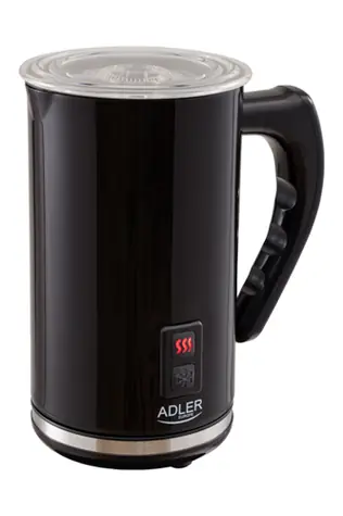 Adler AD 4478 černá / Pěnič a ohřívač mléka / 500W