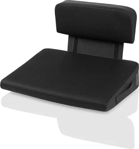 Medisana OL 350 / vyhřívaný klínový polštář / bederní opěrka / 3 stupně teploty / 26 W / integrovaný ovladač 