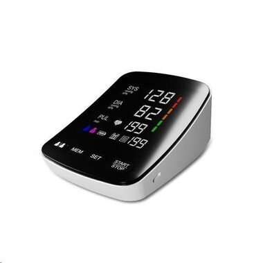 Tesla Smart Blood Pressure Monitor / tlakoměr / LCD displej / paměť pro 2 osoby / 4x AAA / Bluetooth / manžeta 22-42cm