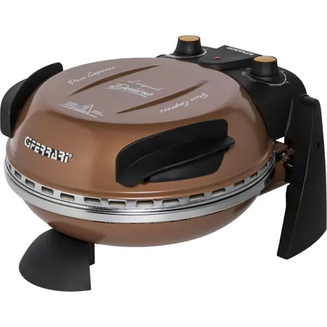 G3Ferrari G1000608 Delizia Bronze / Mini trouba na pizzu / 1200 W / průměr 31cm / nastavitelný termostat do 390°C