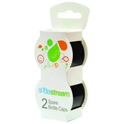 SodaStream Víčko na plast. lahve 2 ks černá