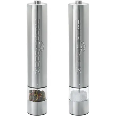 ProfiCook PSM 1031 nerez / Mlýnky na sůl a pepř / 4x AA baterie / 2ks