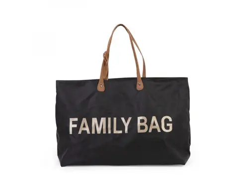 Childhome Family Bag Black / Cestovní taška / 55 x 40 x 18 cm 