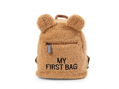 Childhome My First Bag Teddy Beige / Dětský batoh / 24 x 8 x 20 cm