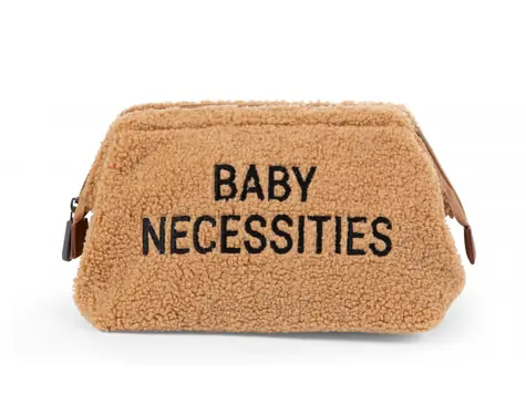 Childhome Baby Necessities Teddy Beige / Toaletní taška / 27 x 13 x 15 cm