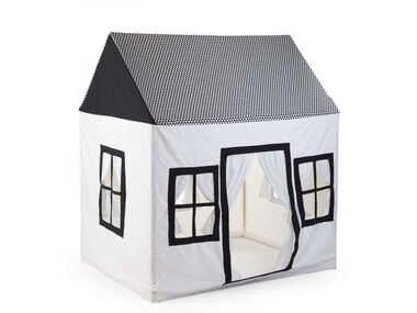 Childhome Domek textilní Black&White / 125x95x145 cm