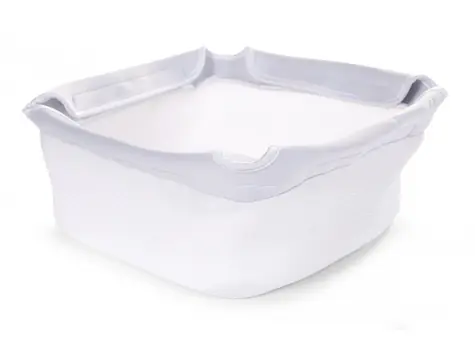 Childhome Košík pod židličku Evolu 2 White / 24 x 24 x 15 cm