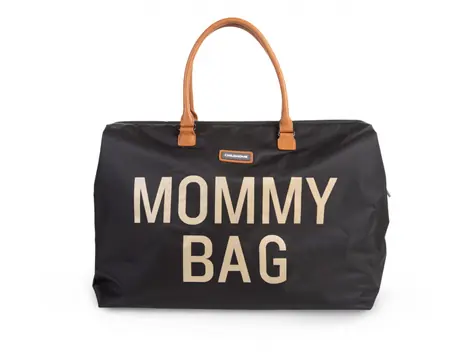 Childhome Přebalovací taška Mommy Bag Black Gold / 55 x 30 x 40 cm / nosnost 5 kg