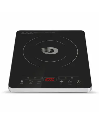 Orava VP-22i / Elektrický indukční vařič / 300W do 2000W / 1 plotýnka / sklokeramický povrch 