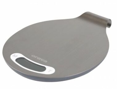 Orava EV-15 nerez / Digitální kuchyňská váha / LCD / max. hmotnost 5 kg