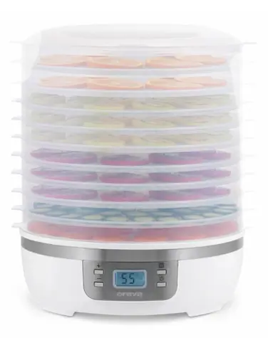 Orava SU-105 / Sušička ovoce a potravin / 350 W / 40-70 °C / 36 x 33 x 39