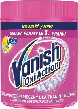 VANISH Oxi Action Pink 470g / odstraňovač skvrn