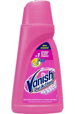 VANISH Oxi Action Pink 1l / odstraňovač skvrn