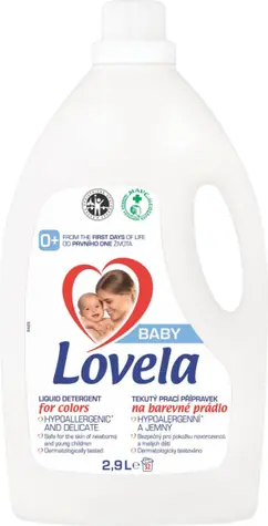LOVELA Baby tekutý prací přípravek na barevné prádlo 2.9l