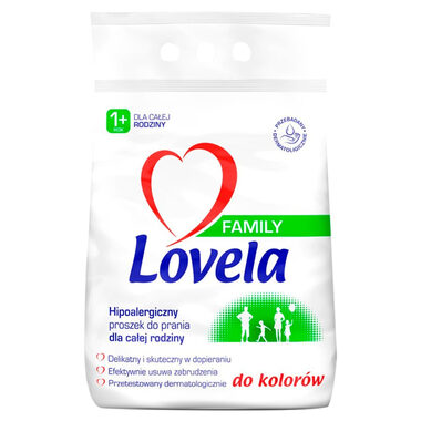 LOVELA Family prací prášek na barevné prádlo 2.1 kg
