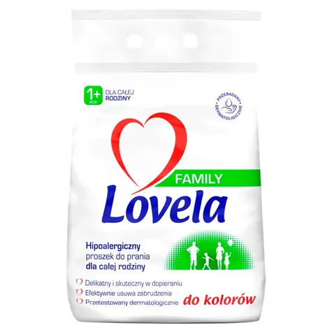 LOVELA Family prací prášek na barevné prádlo 2.1 kg