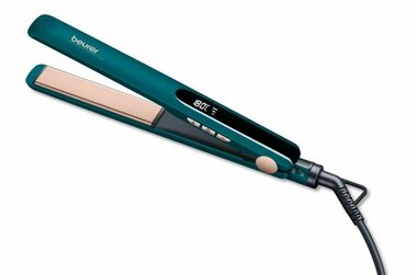 Beurer HS 50 modrá / žehlička na vlasy / 120-220 °C / LCD