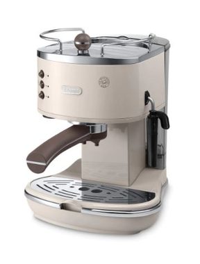 Zánovní - DeLonghi ECOV 311.BG Icona Vintage béžová / Pákový kávovar / 1100 W / 1.4L / zánovní