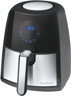 ProfiCook FR 1147 nerez-černá / Horkovzdušná fritéta / 1500W / 2.5L