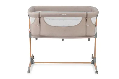 MoMi Smart Bed 4v1 béžová / postýlka / Rozměry matrace: 50 x 88 cm