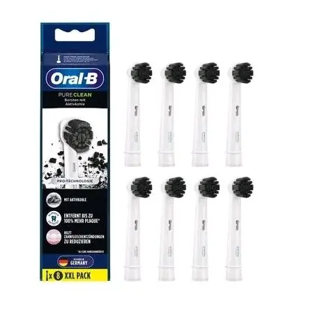 Oral-B Active Charcoal / náhradní hlavice / 8ks