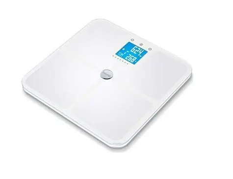 Beurer BF 950 bílá / diagnostická váha / LCD / max 180 kg / Bluetooth / Analyzér
