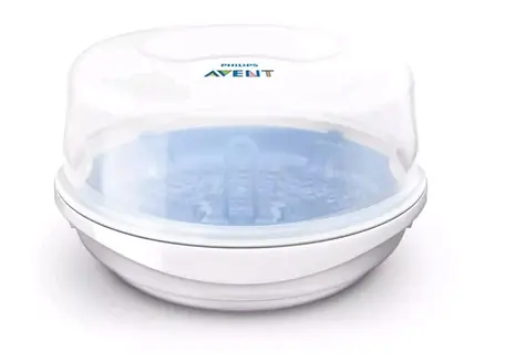 Philips AVENT SCF281/02 bílá / sterilizátor do mikrovlnné trouby / 4 láhve Philips Avent