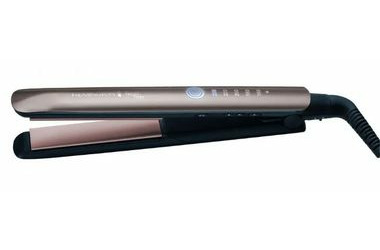 Rozbaleno - Remington S8590 Keratin Therapy Pro Straighten / žehlička na vlasy / 5 nastavení teplot 160-230 °C / zlatá / rozbaleno