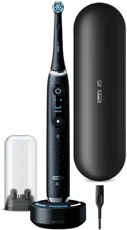 Oral-B iO Series 10 černý / oscilační|rotační kartáček / 7 režimů