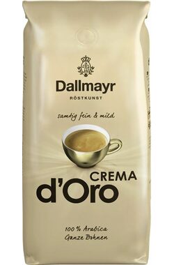 Dallmayr Crema d'Oro 1 kg / Zrnková káva / 100% Arabica