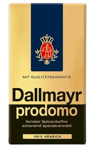 Dallmayr Prodomo HVP 500 g / Mletá káva / 100% Arabica